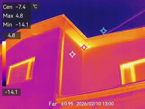 Eramu – välipildistamine termokaameraga + raport